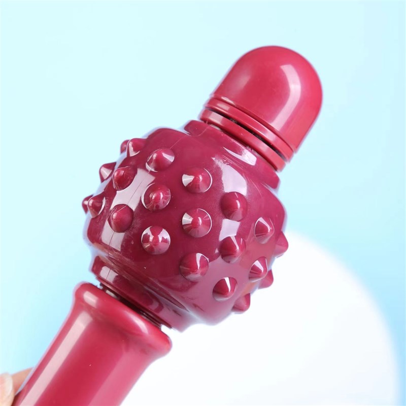 磁疗棒面部提升美容便携按摩棒经络敲打易筋擀筋棒瑜伽滚轮按摩锤