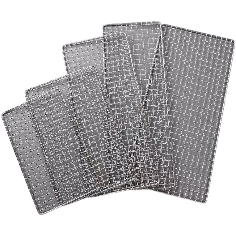 不锈钢304烧烤网片家用抗锈晾晒网片耐腐烤肉方孔方格不锈钢网片