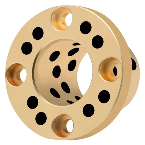 OFP03-d15-Lm20无油衬套 沉孔铜合金止推型石墨铜套MPKZ6-50内径