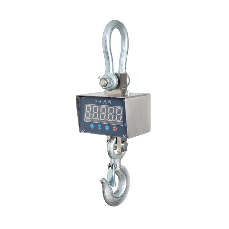 电子吊秤5吨10t吊磅秤吊钩称防水吊秤H3t无线吊磅行车秤手持带打