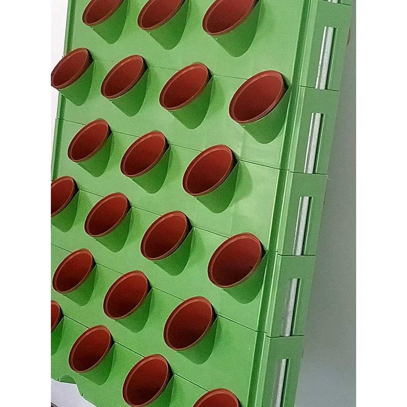 立体种植无土栽培双面墙体链条式B栽培种植盆立体水培墙体种植栽