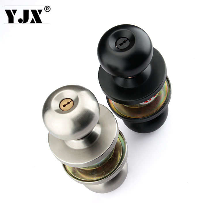 5791c级球锁芯黑色通s用型防盗门锁室内圆锁球形锁房门锁卧室门锁