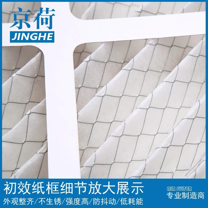 工业G4初效纸框空气o过滤器过滤网板式商用数据机房精密空调防尘