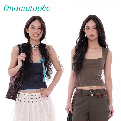 OTPe莱赛尔工字背心挂脖吊带