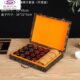 家用6分中国象棋分象棋黑高档檀博圣色红木5盘码 实木象棋大号 套装