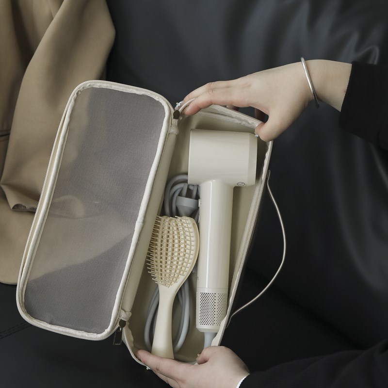 香槟金色徕芬戴森适用可手提吹风机收纳包袋研学旅行直板夹保护套