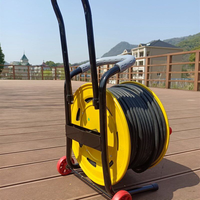 220V移动电缆盘拖线盘电源延长接线卷线盘收线轴30/50/100米插板