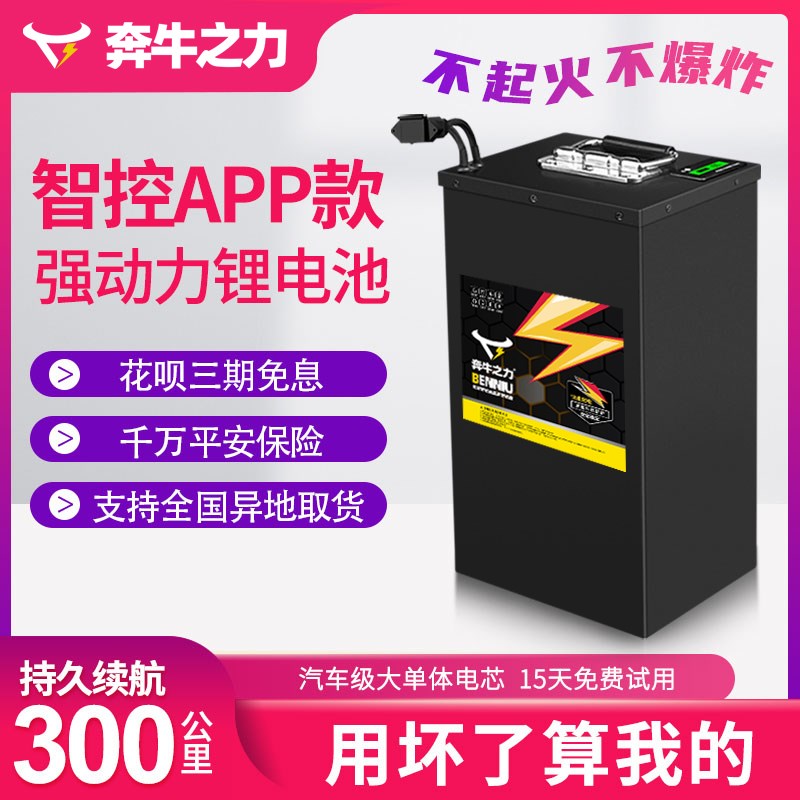 宁德电动车锂电池72v60v外送48v宁德三元锂磷酸铁锂电瓶车电池