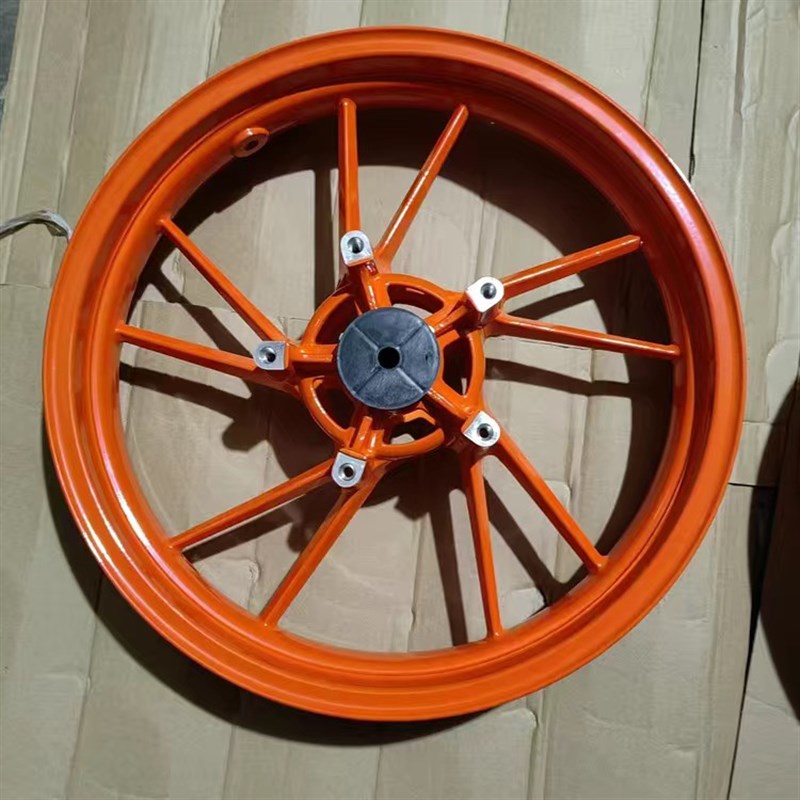 适用珠峰凯越321R后前轮毂COBRA凯越321RR摩托车前后轮毂铝轮轮圈