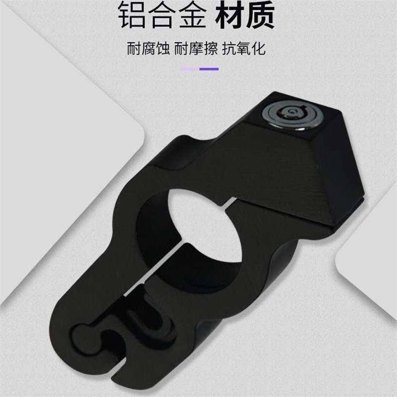 2025新款防盗车把油门锁头锁电动车摩托自行车电瓶车把手锁刹车锁