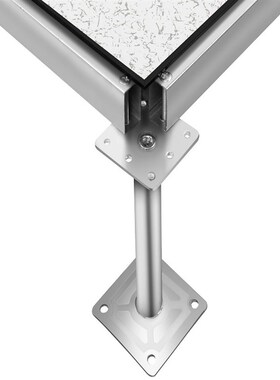 全钢防静电地板学校监控室弱电机房抗静电活动架空地砖板PVC/HPL