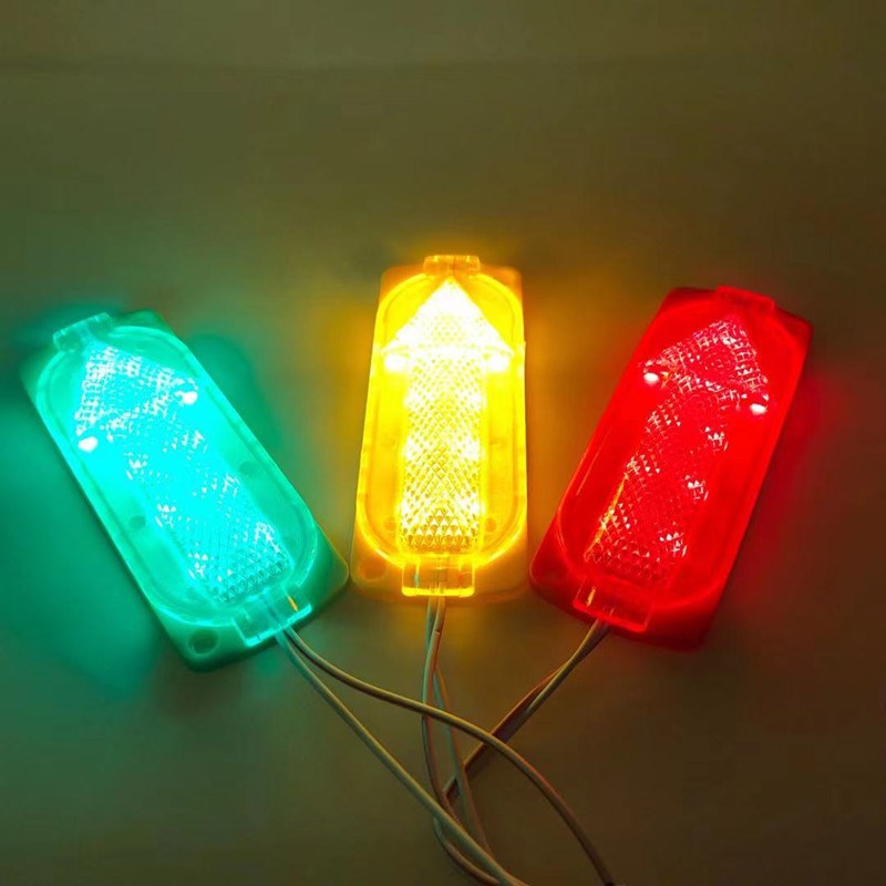 摩托车尾灯LED转向灯12V箭头指示灯超亮刹车灯改装踏板灯电动车灯