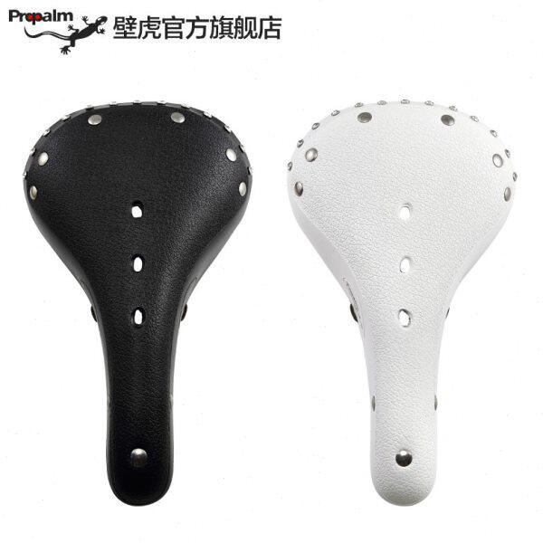 propalm壁虎车座镶钻复古自行车休闲车座垫牛皮坐垫公路车鞍座