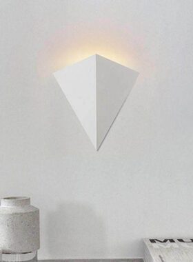 1室代Y146床头灯客厅沙发极简卧简约墙角背景现Z1几何墙壁灯灯壁-