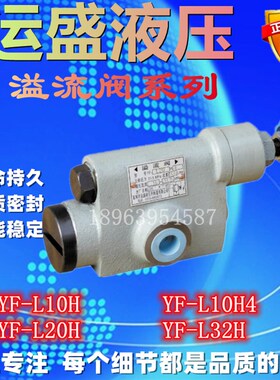 运盛液压YUNSHENG  溢n流阀YF-L10H   YF-L10H4  YF-L20H  YF-L32