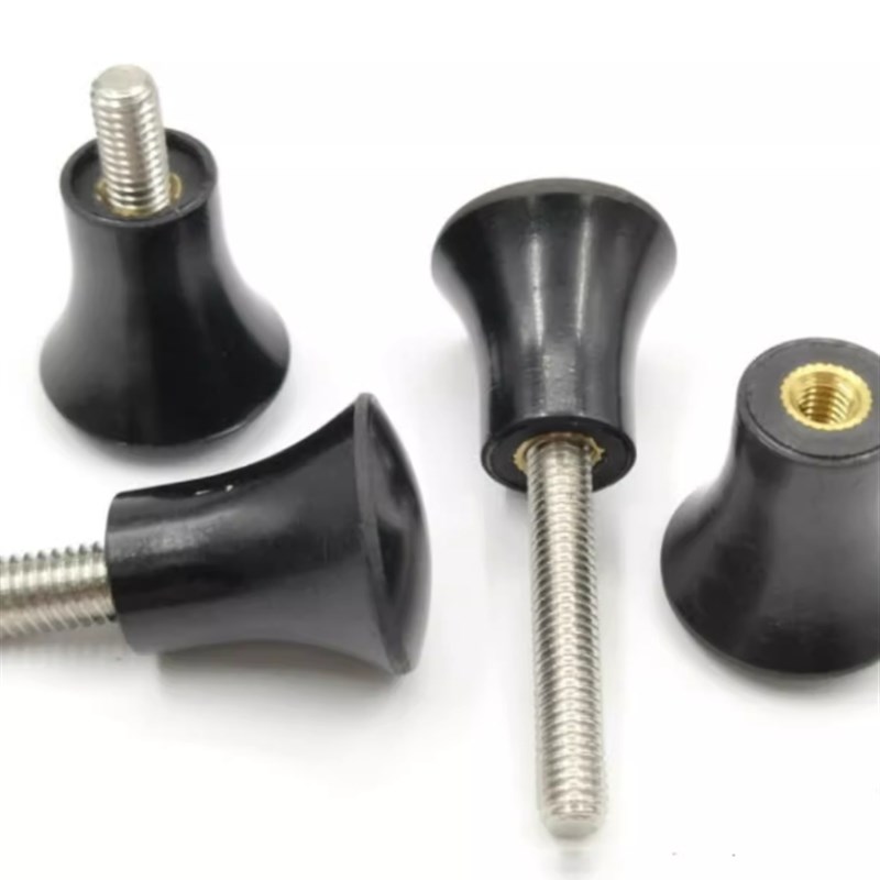 HAT01-dM5/M6/M8/M10/M12-E/F 外螺纹四角把手塑胶手拧螺丝HAT06.