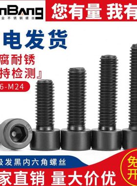 M10M8圆柱螺钉14头螺栓头强高M812.半166M8牙度杯级内六角螺丝5MM
