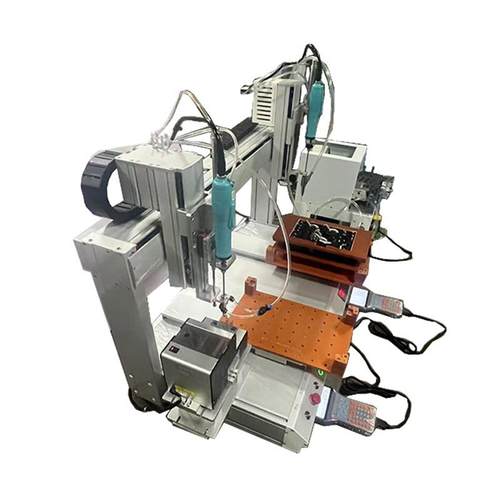 全自动螺丝机双拼螺丝机，锁螺母超长螺丝锁机