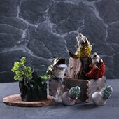 壶道具品盘干冰装 饰干冰杯子创意酒店盅日小摆件小刺身料摆缀点菜