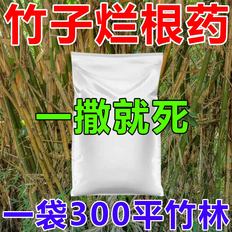 灭竹子专用药竹根连根除杀竹烂根药强力烂根O清理树灌木杂草一扫