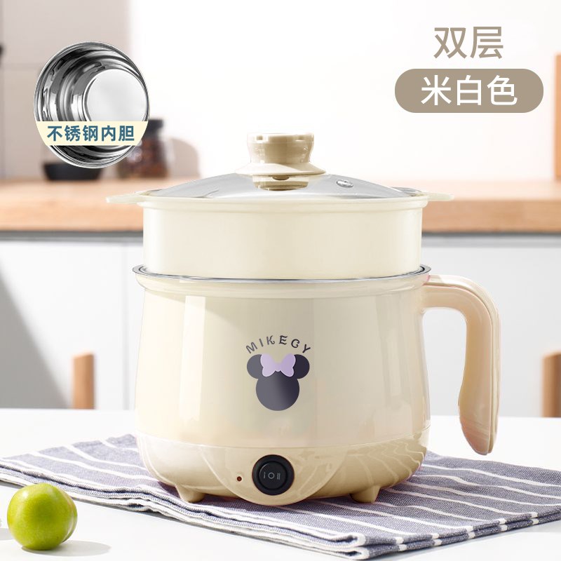 全自动不a粘快煮锅家用多功能宿舍电炒锅智能电炖锅单人2人3电饭