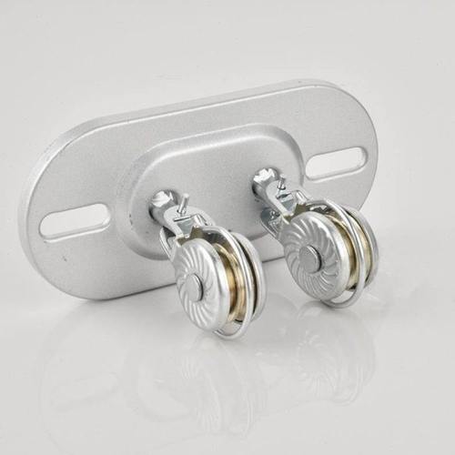 通用转晾轮衣架滑轮万向滑轮晾阳衣BUJ绳转向角器配件滑轮台室内