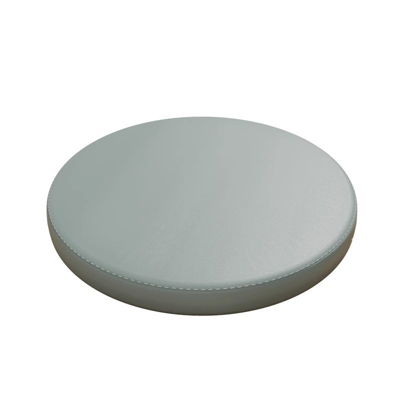 圆形记忆棉e坐垫卡座吧台椅子垫皮革防滑蒲团垫轻奢客厅飘窗软屁