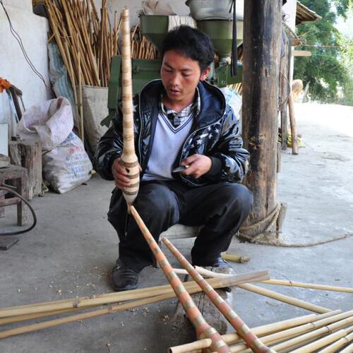 苗云南民族族制作寒箐特色乐器芦笙纯手工芦笙夹型包邮笛专业演奏