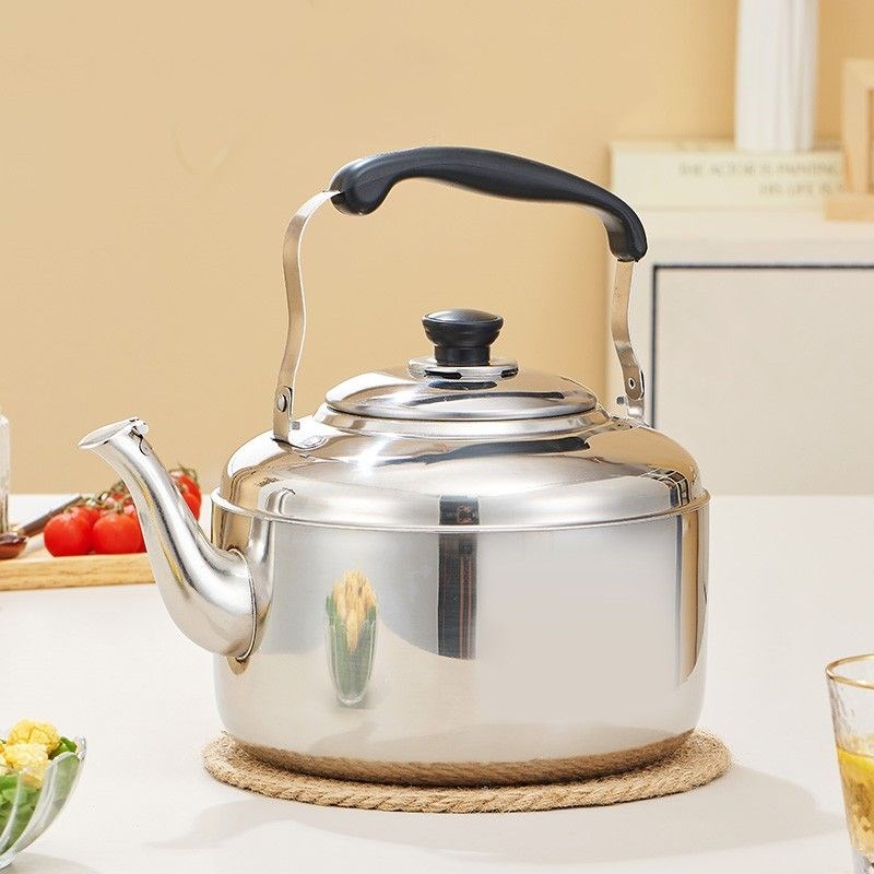 304不锈钢烧水壶家用鸣音壶煤气燃气H电磁炉煲水壶大容量茶壶汤壶