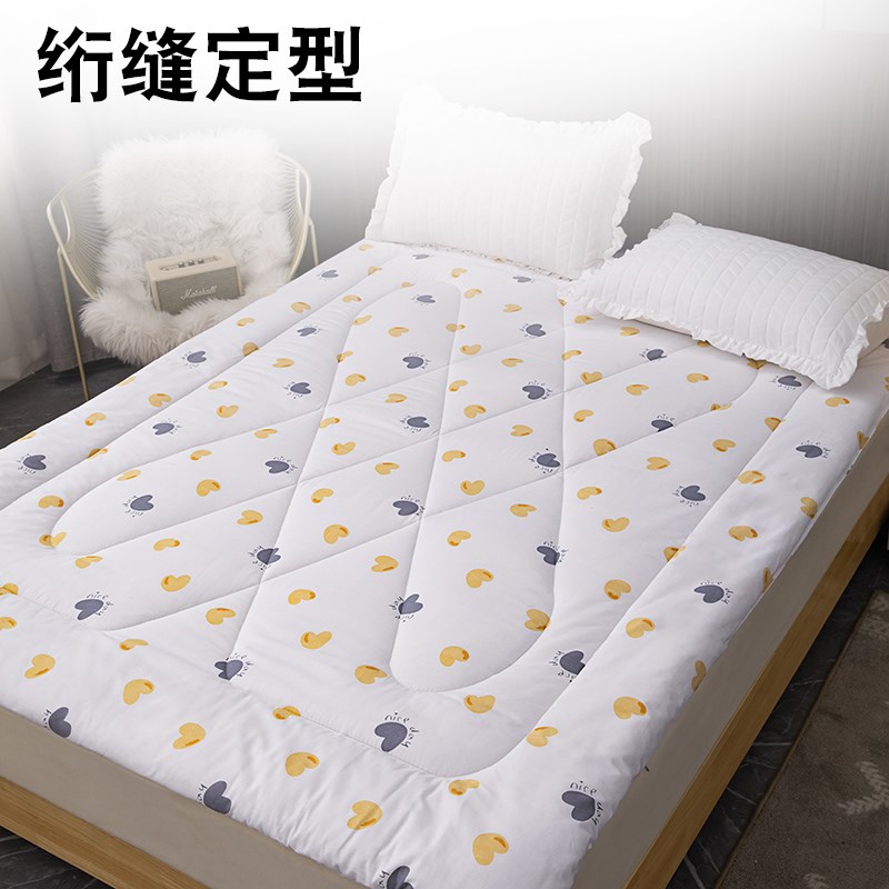 花褥子家用榻榻米全棉絮软床垫单人学生宿舍铺W底床褥垫被褥