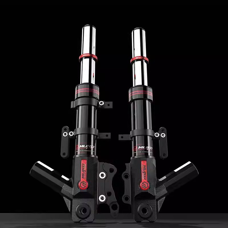摩柯新款小牛NXT无损直上31芯前减震预载阻尼双可调改装前避震器