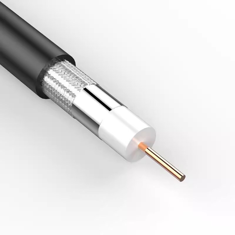 SDI视频线Q9头监控跳线信号线HD-SDI高清线75-5同轴线纯铜3G-SDI