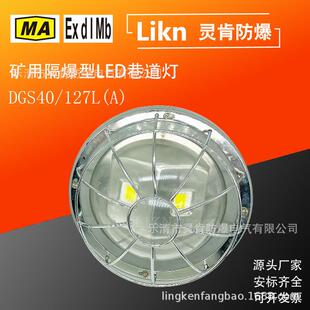 矿用隔爆型led巷道灯厂家 煤矿井下防爆照明灯dgs48 127L