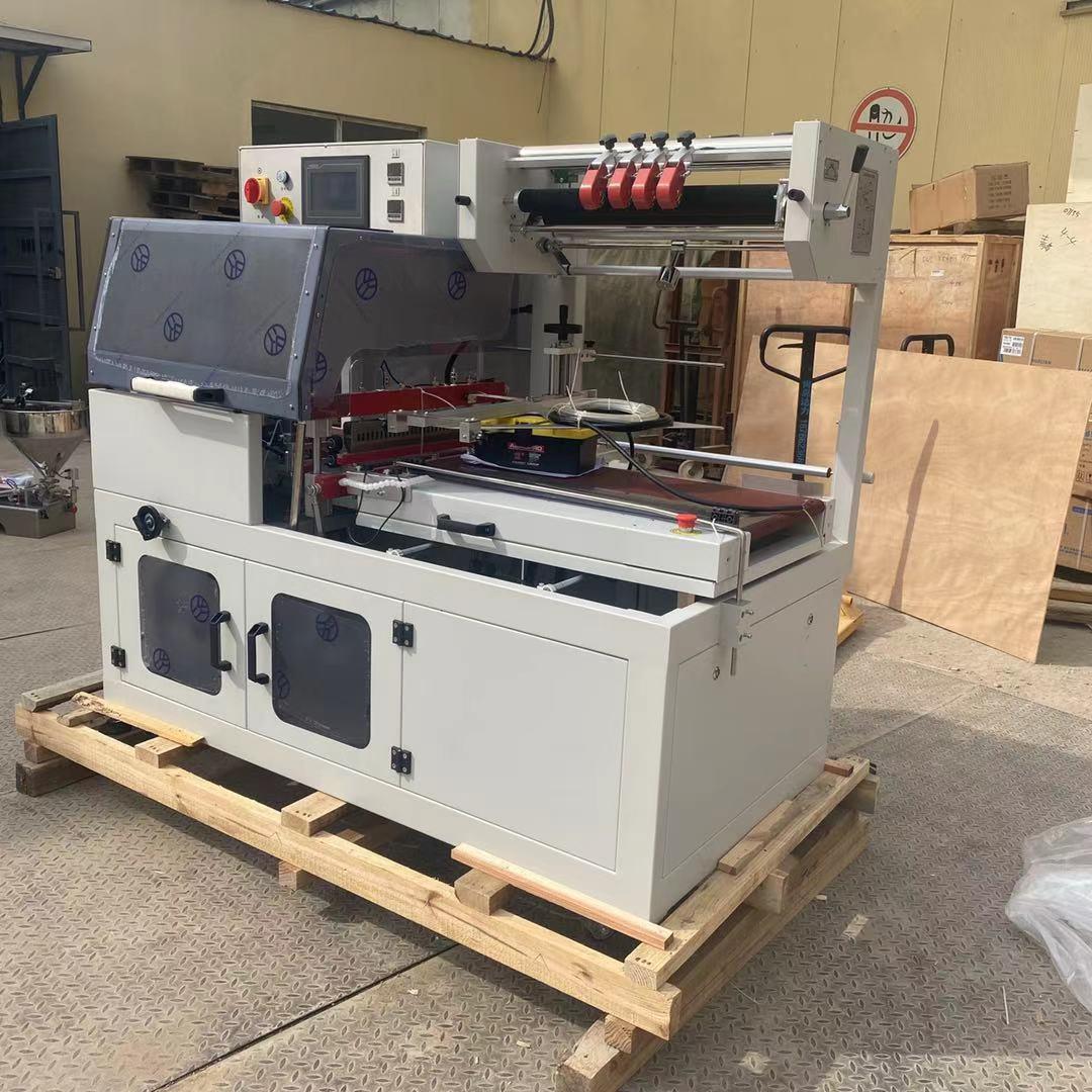 直供边全自动封热收缩封切包装机自动套袋覆膜机BF封切收缩包装