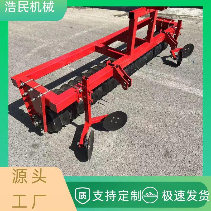 新款小麦镇压器改装压地滚子四轮拖拉机悬挂式小麦麦子镇压机