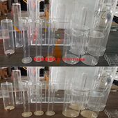 氏仪实验亚克力亚克力渗析马瓶透明土壤恒压洗脱瓶有机玻璃瓶