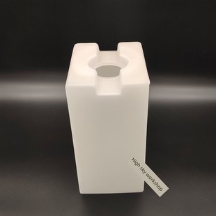 灯罩方形长方形E27灯头10 20厘米沙白磨Q砂白木艺吊灯玻璃灯罩