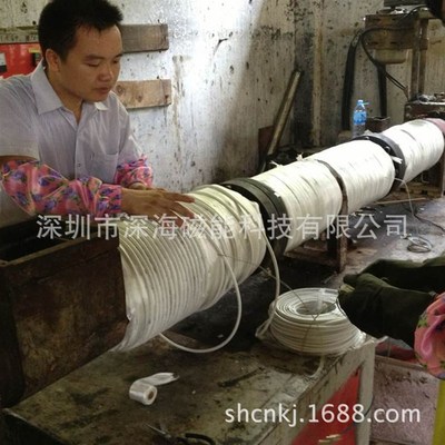 塑料机电磁加热线圈 塑料造粒机拉丝机采暖炉电磁加热线圈厂家5KW