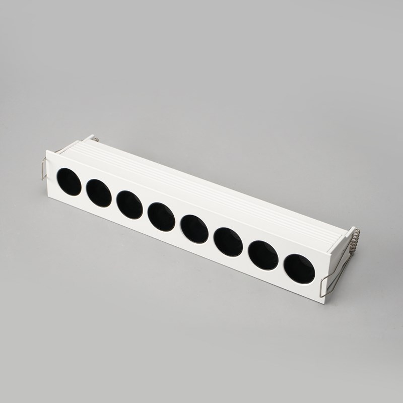 嵌入式格栅灯ed天花客厅长条线形防眩餐桌客厅线条射灯斗胆无主灯