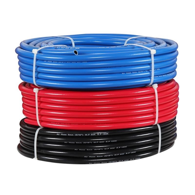 8*12mm空压机高压气管防爆 大小风炮氧气管真石漆专用气泵软管子