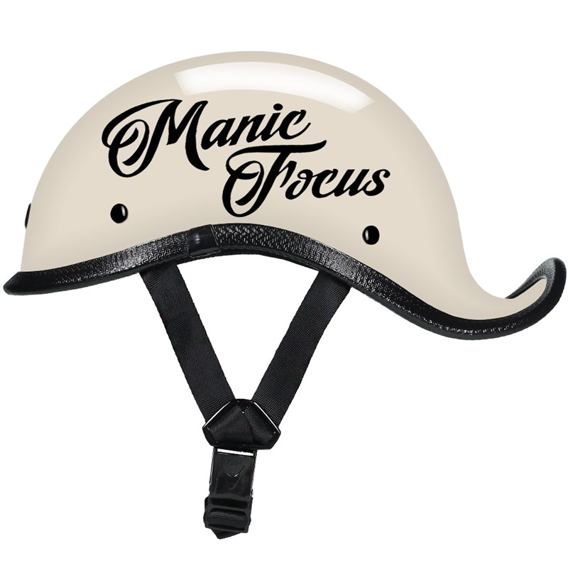 日式轻便翘尾复古电动摩托车头盔半水泥灰潮盔瓢个性机车安全帽夏