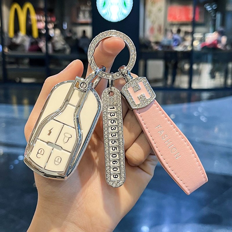 适用于绿源电动车钥匙套台铃电瓶车哈雷摩托车扣遥控器保护外壳包