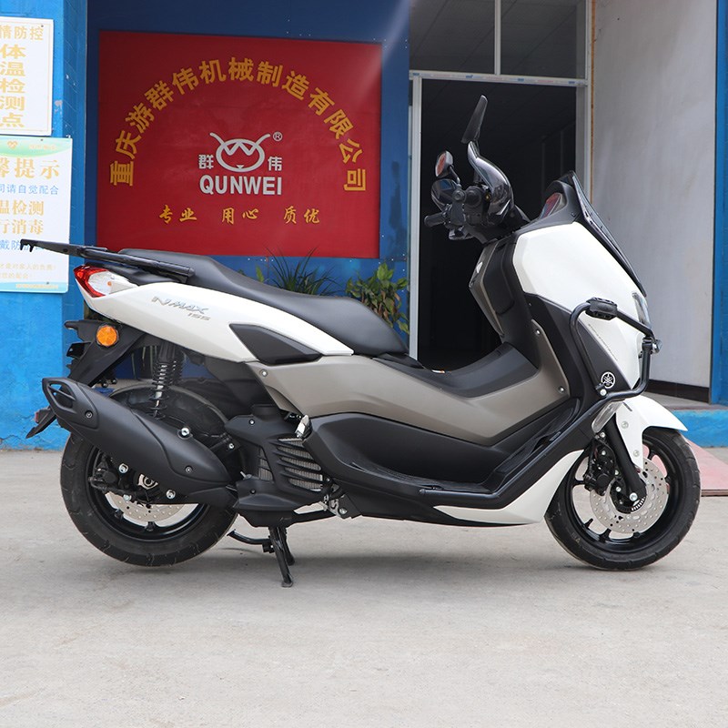 适用雅马哈NMAX155护杠保险杠大贸猛士150防摔杠尾架后货架改装件