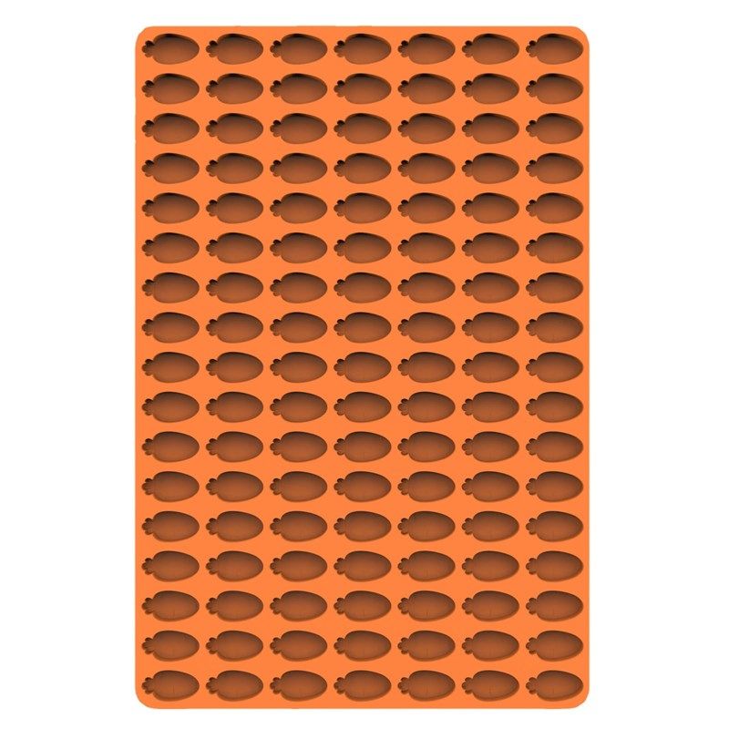 新款复活节胡萝卜模具制作宠物饼干零食模巧克力派对多功能模具