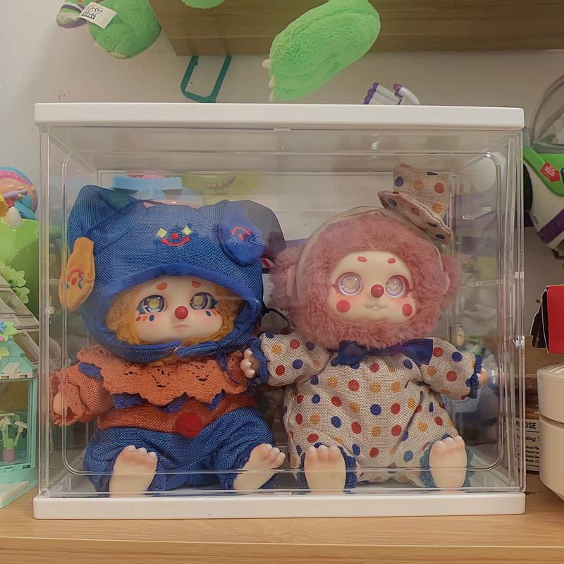遇见cino毛绒盲盒收纳展示架公仔娃娃收纳神器玩偶摆件模型柜子大