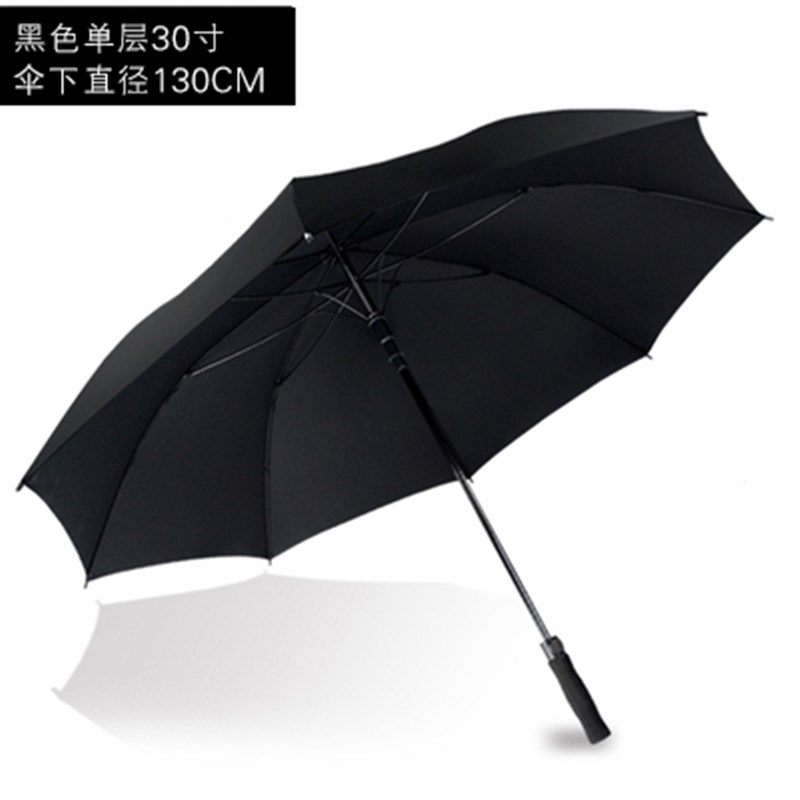 超大双层双人雨伞高尔夫直柄自动伞男女士K加固防风三人大号暴雨