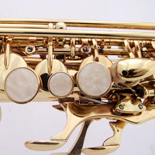 华尔斯顿萨克斯风直管萨克斯乐器金色降B调高音萨克斯专业演奏