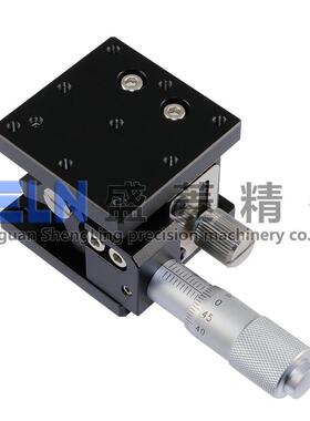 供应40*40Z轴LZ40型微调架高精度水平升降手动可调位移平台