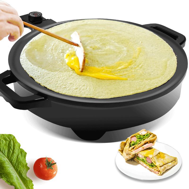 慧烹多功能家用电烤盘烧烤炉烤饼机薄饼机烤肉机牛排机春卷电饼铛