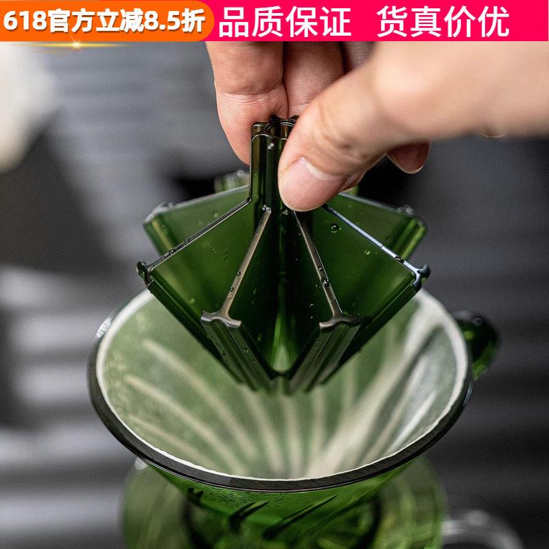 顽固咖啡手冲咖啡压纸器2.0版V60飓风滤杯压纸器滤纸辅助耐热树脂图片